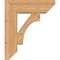 Ekena Millwork Westlake Slat Smooth Bracket w/ Offset Brace, Western Red Cedar, 7 1/2"W x 22"D x 26"H BKT0806X22X26WTL06SWR - alternate 4